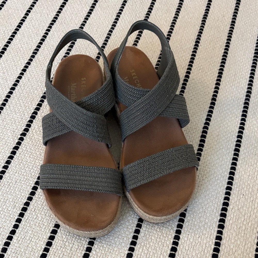 Martha Stewart Sketchers sandals